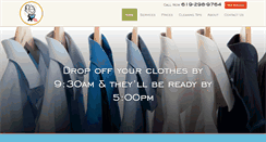 Desktop Screenshot of mathewscleaners.com